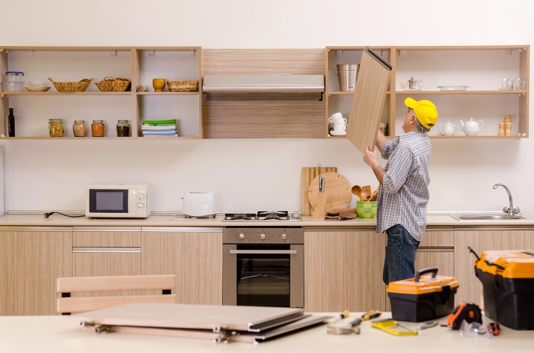 An image of Kitchen Cabinet Installation Services in Aliso Viejo CA